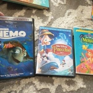 Walt Disney Pinocchio DVD - Blue Cover